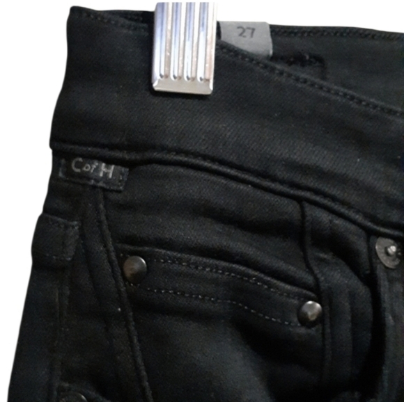 Citizens Of Humanity CoH Women's Rocket Jeans High Rise Skinny Black Size 27 - Picture 9 of 12